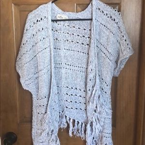 Knit hollister shrug